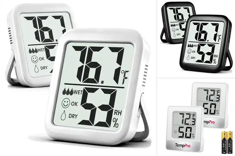 Detailed view of Best 2 Pack Humidity Monitors