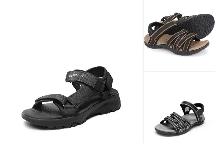 Detailed view of Best Adjustable Strap Hiking Sandals