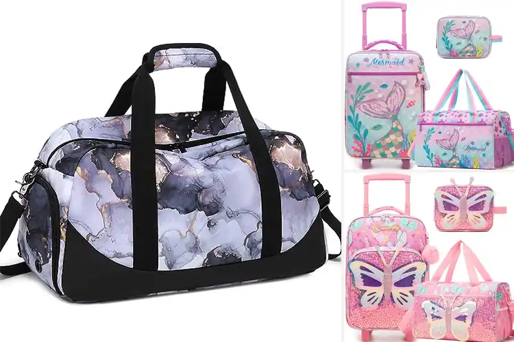 Detailed view of Best Airline Approved Kids Duffle Bags