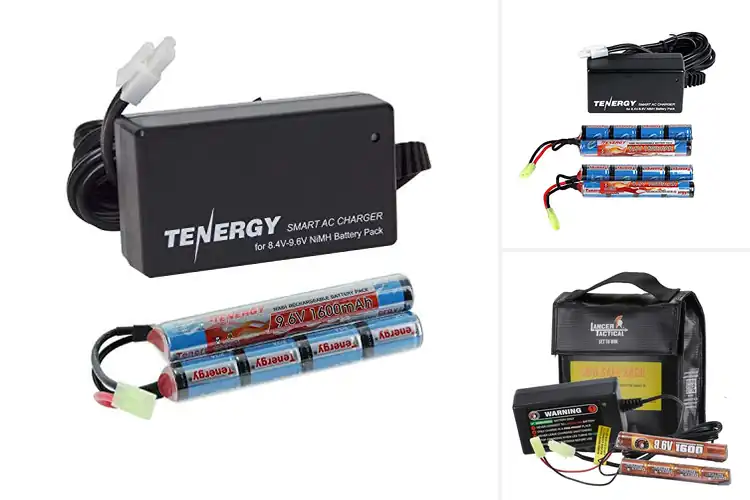 Detailed view of Best Airsoft Battery Combo Packs