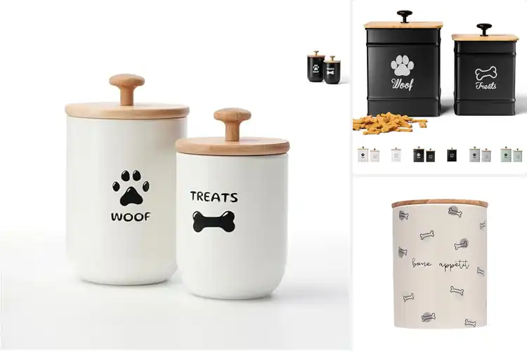 Detailed view of Best Airtight Dog Jars: Keep Treats Fresh & Stylish