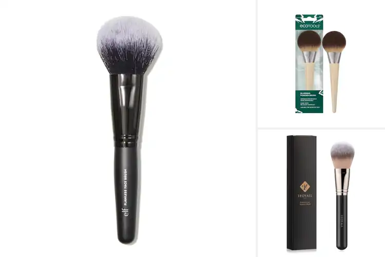 Detailed view of Best AllOver Face Finish Brush: Flawless Makeup Made Easy