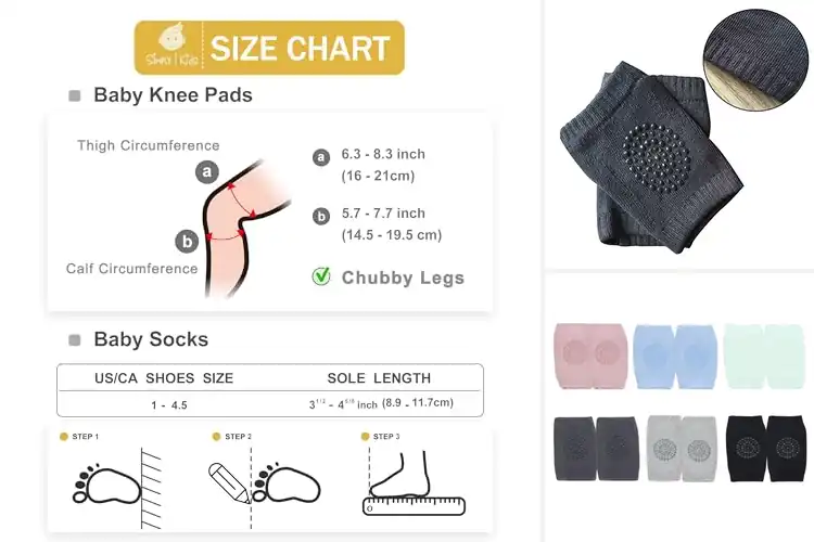 Detailed view of Best Baby Knee Protectors