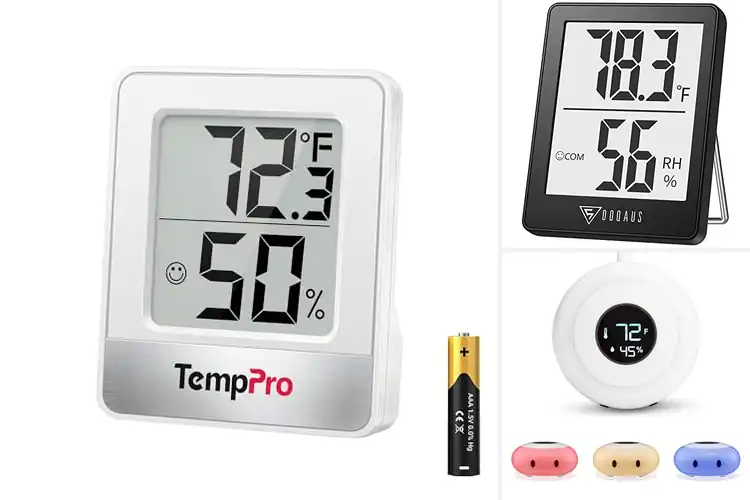 Detailed view of Best Baby Room Hygrometers