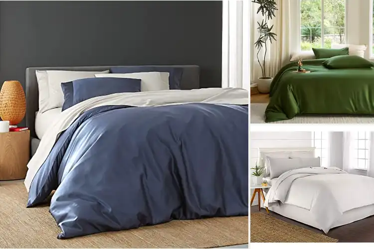 Detailed view of Best Bamboo Viscose Duvet Covers