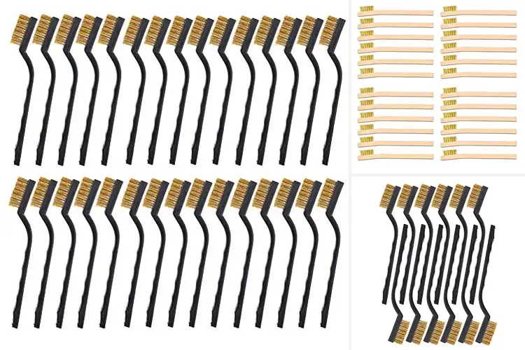 Detailed view of Best Brass Brushes: Effortlessly Tackle Rust, Grime & Slag