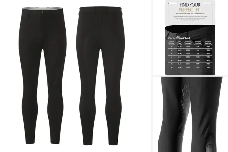 Detailed view of Best Breathable Mens Breeches
