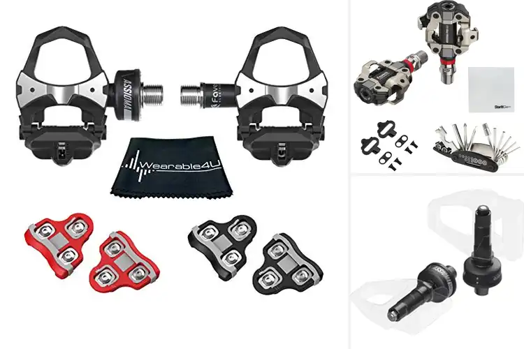 Detailed view of Best Complete Pedal Power Meter Kit With Cleats