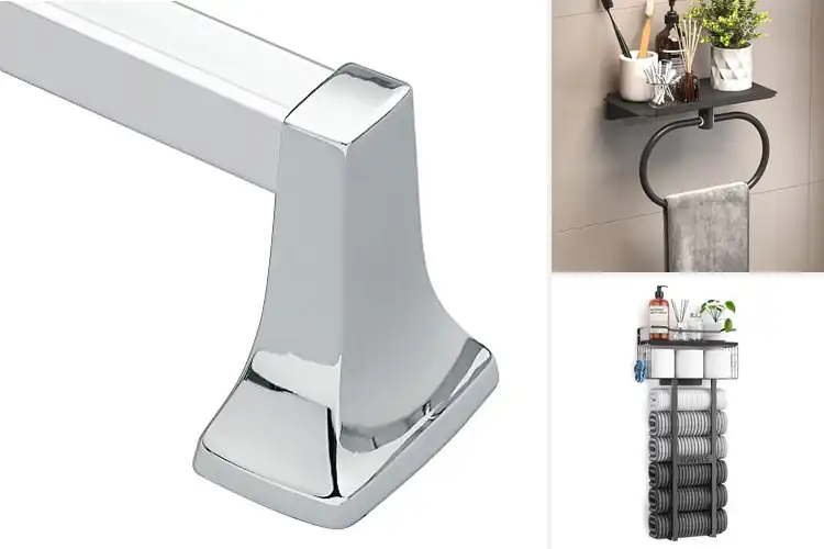 Detailed view of Best Contemporary Wall Mounted Towel Rack