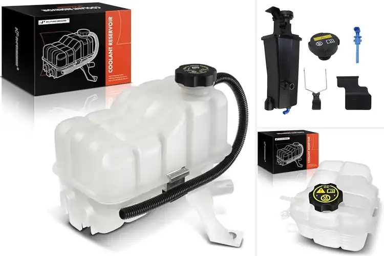 Detailed view of Best coolant Overflow Recovery Reservoir
