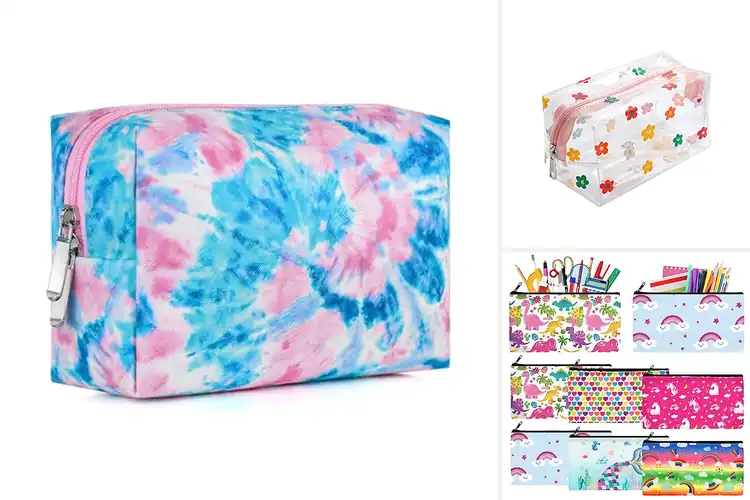 Detailed view of Best Cosmetic Pouches For Kids: 5 Fun & Durable Organizers