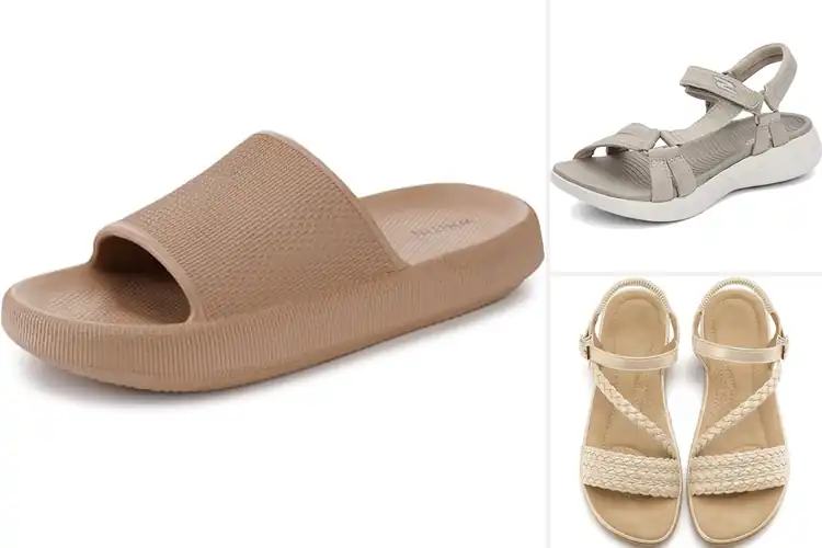 Detailed view of Best Cushioned Sandals for All-Day Comfort & Style