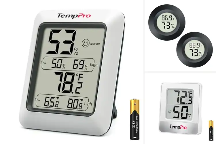 Detailed view of Best Digital Hygrometers: Top 10 Picks for a Healthy Home