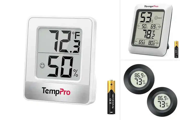 Detailed view of Best Digital Hygrometers With Temperature