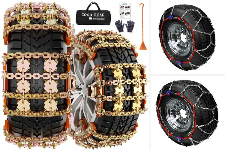Detailed view of Best Double Ring Tire Chains