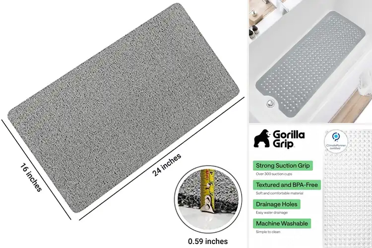 Detailed view of Best Drainage Bath Mats