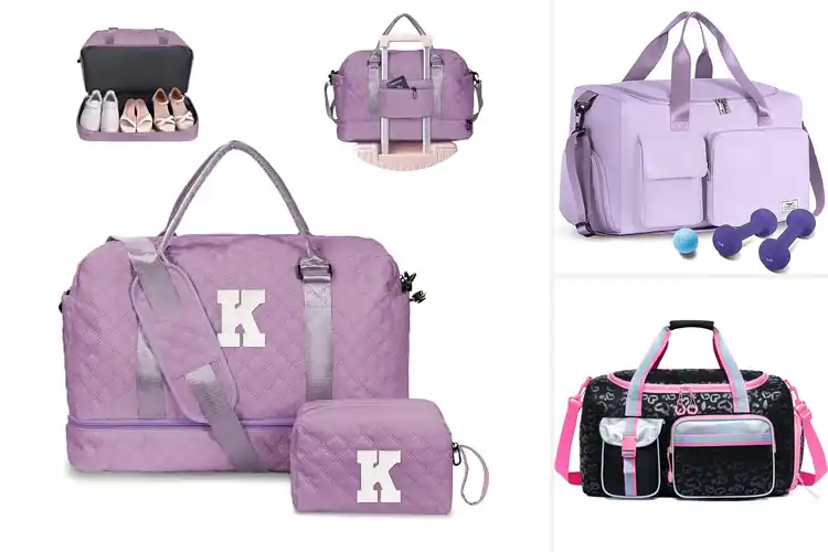 Detailed view of Best Duffle Bags For Girls With Shoe Compartments