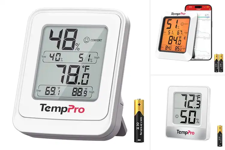 Detailed view of Best Greenhouse Humidity Thermometer