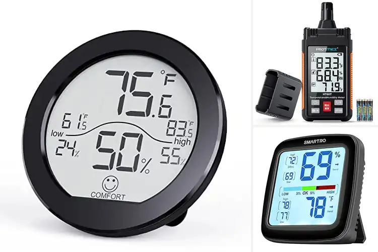 Detailed view of Best High Accuracy Hygrometers