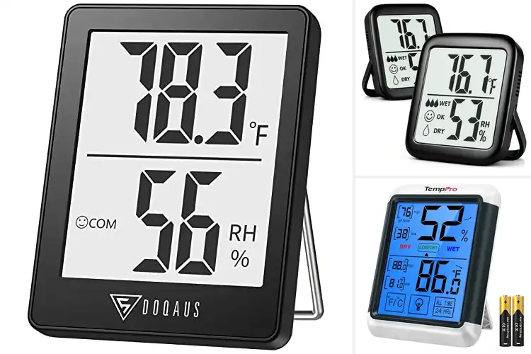 Detailed view of Best Home Hygrometers: Top Picks for Comfort & Health