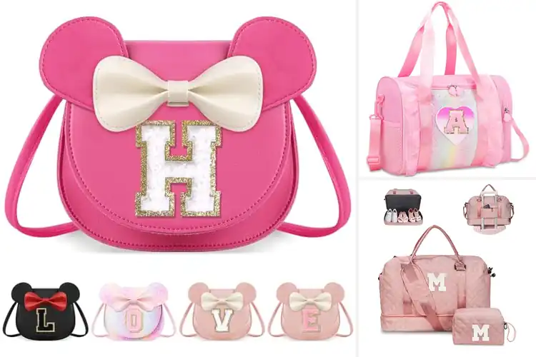 Detailed view of Best Initial Personalization For Girls Bags