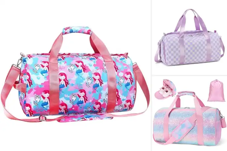 Detailed view of Best Kids Dance Bags With Shoe Compartments