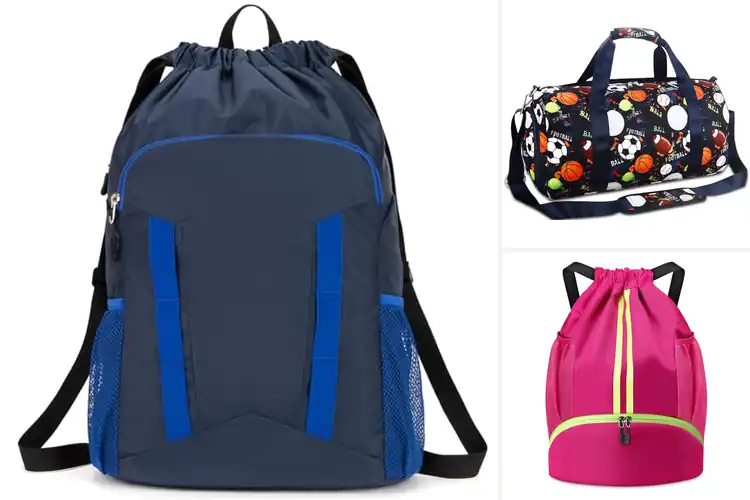 Detailed view of Best Kids Shoe Compartment Bags
