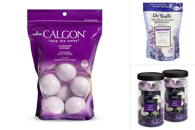 Detailed view of Best Lavender Bath Bombs