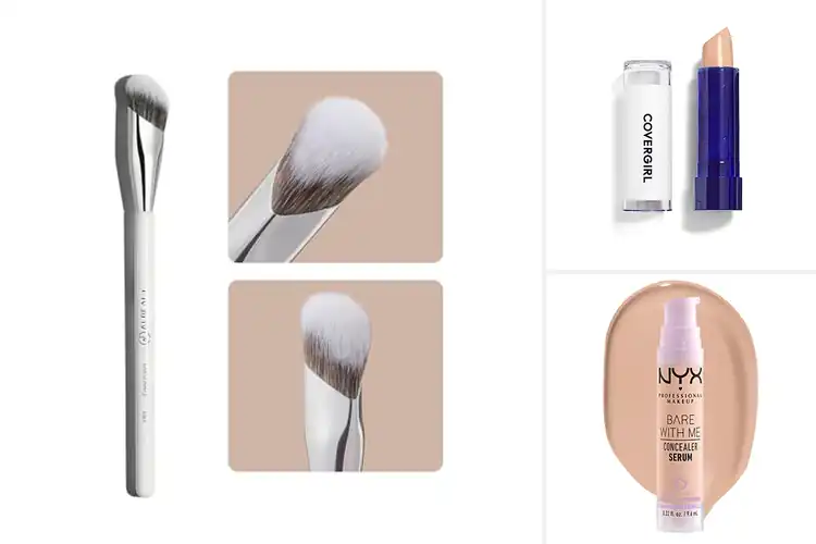 Detailed view of Best Light Hand Concealer Blending