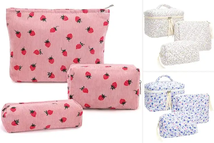 Detailed view of Best Makeup Pouch Sets For Girls