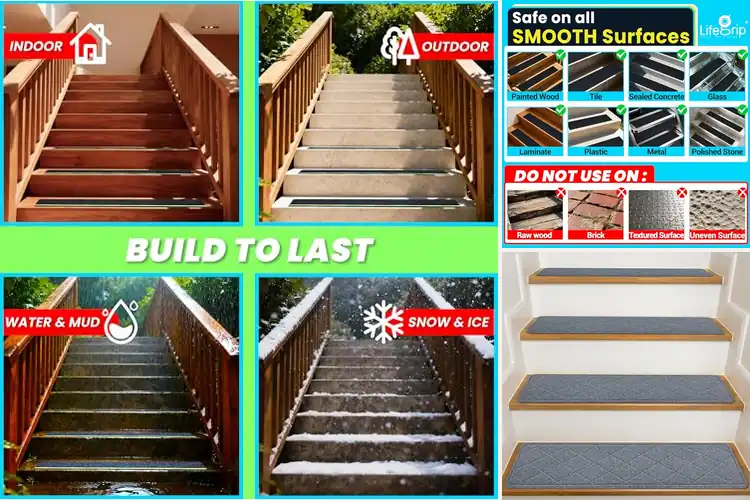 Detailed view of Best Non Slip Steps