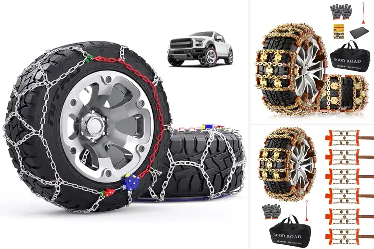 Detailed view of Best Off-Road Tire Chains: Conquer Any Terrain with Ease