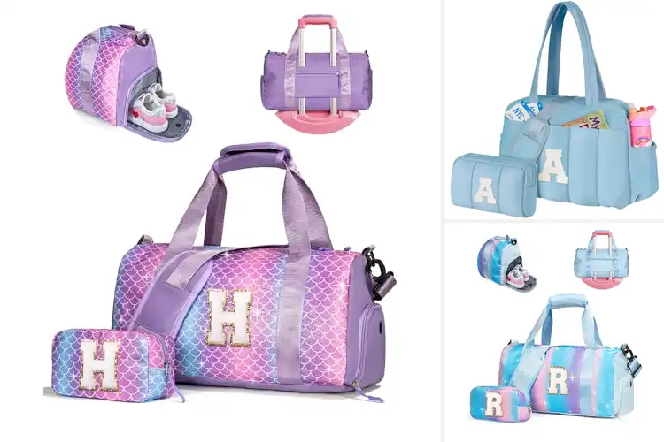 Detailed view of Best Overnight Bags For Girls With Makeup Pouch