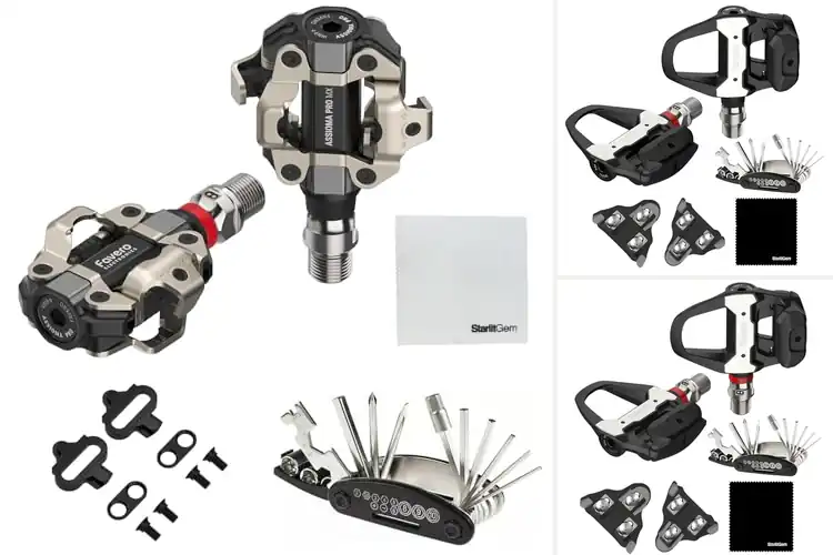Detailed view of Best Pedal Power Meter With Cleats Kit