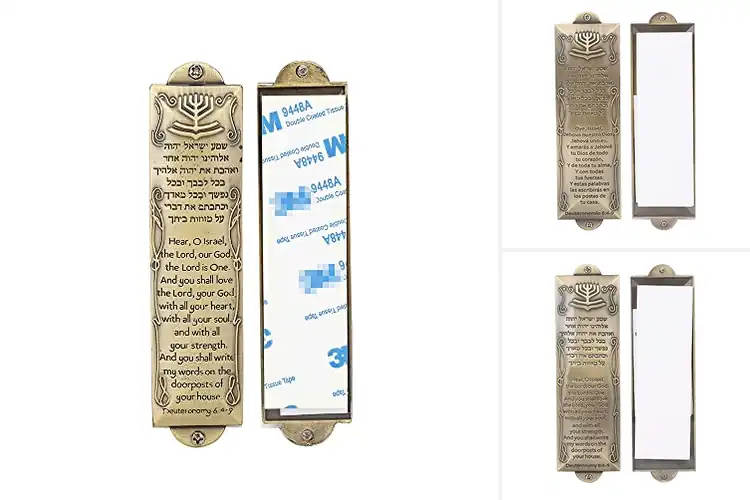 Detailed view of Best Peel and Stick Mezuzah Covers