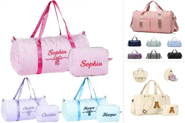 Detailed view of Best Personalized Duffle Bags For Girls