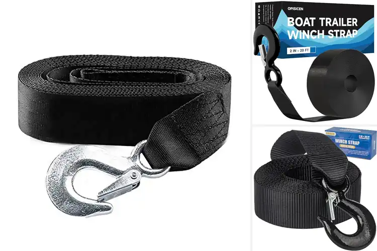 Detailed view of Best Polyester Winch Straps: Top 10 Picks for Safe Towing