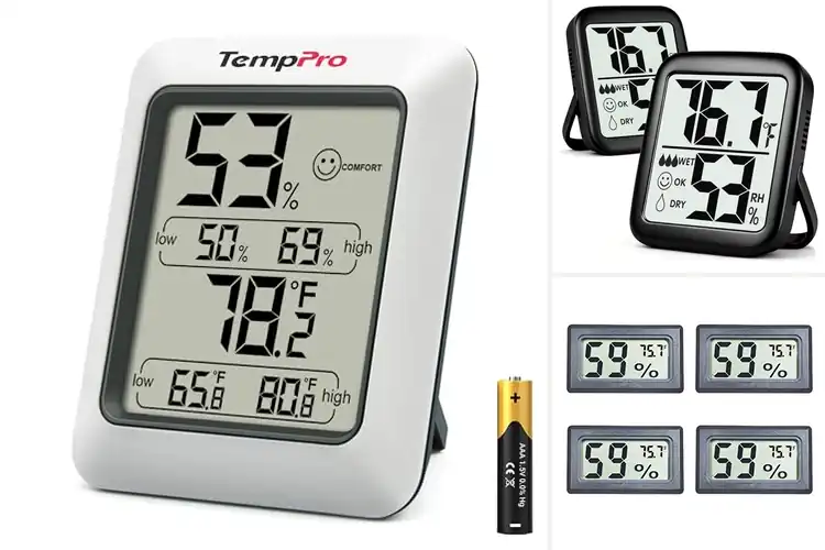 Detailed view of Best Portable Humidity Gauges