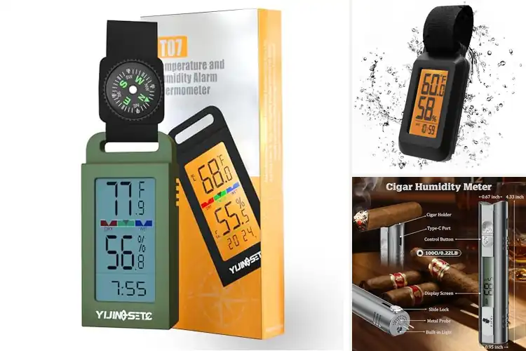 Detailed view of Best Portable Hygrometers