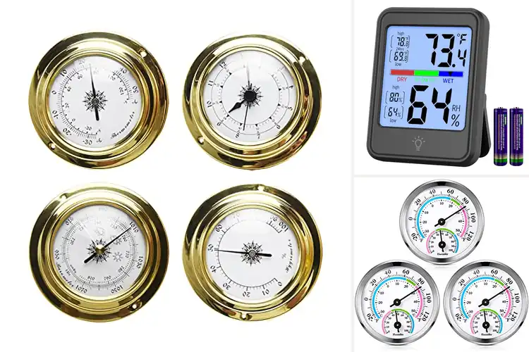 Detailed view of Best Portable Wall Mounted Hygrometer