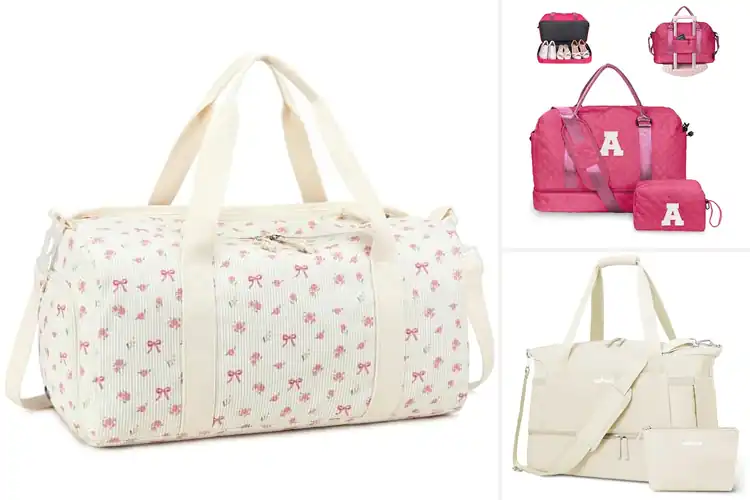 Detailed view of Best Shoe Compartment Travel Bags For Girls