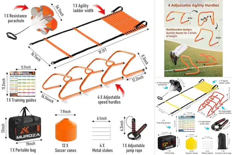Detailed view of Best Soccer Training Equipment Sets
