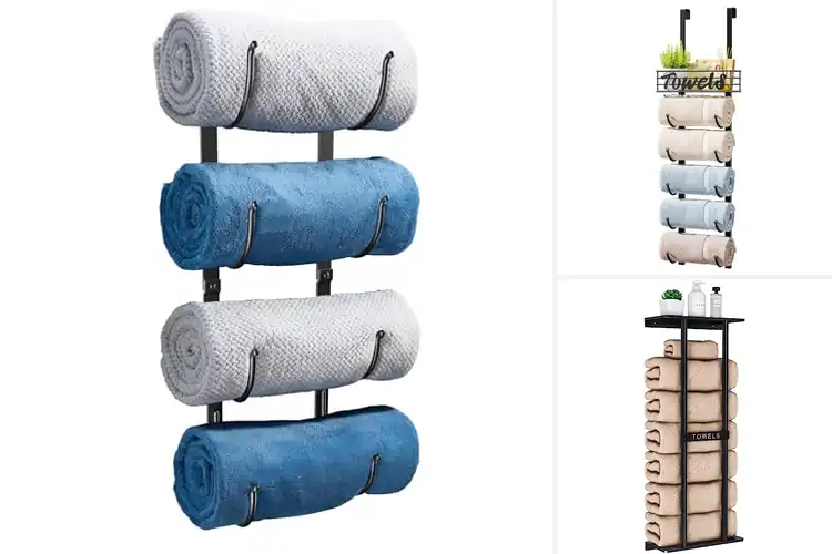 Detailed view of Best Space-Saving Towel Holders