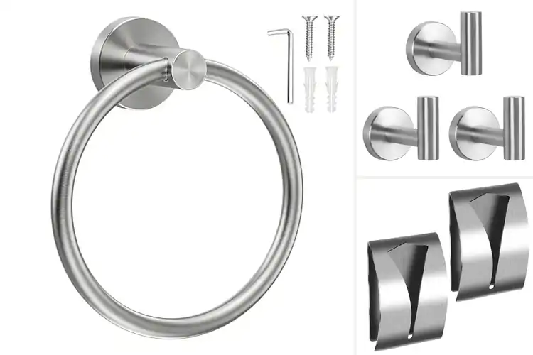 Detailed view of Best Stainless Steel Towel Holders