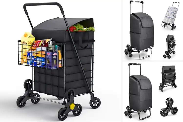 Detailed view of Best Stair-Climbing Carts for Effortless Heavy Lifting