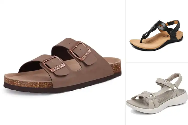 Detailed view of Best Support Sandals