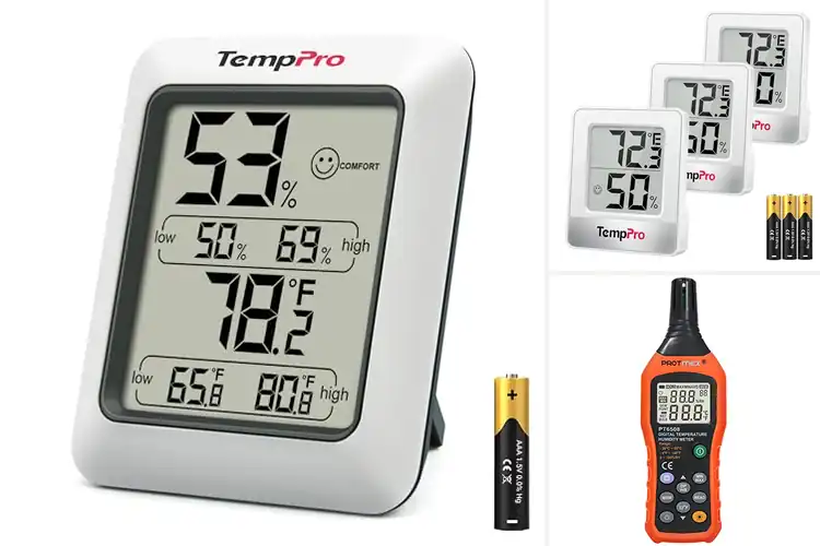 Detailed view of Best Temperature And Humidity Meters