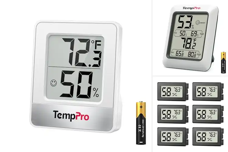 Detailed view of Best Temperature Humidity Gauge