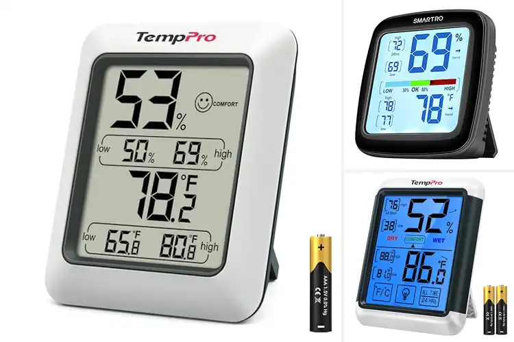 Detailed view of Best Temperature Humidity Monitor With High Accuracy