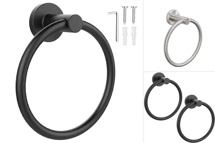 Detailed view of Best Towel Rings: 10 Stylish Picks to Elevate Your Space